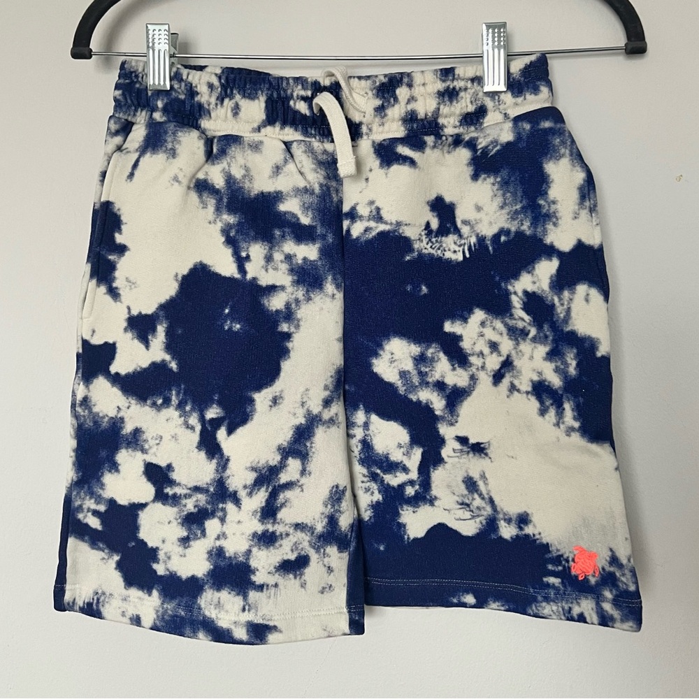 Vilebrequin Boy’s Navy and White Tie-Dye Shorts